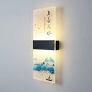 GobekUsa Acrylic Shade LED Square Wall Lamp for Home Decor