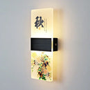 GobekUsa Acrylic Shade LED Square Wall Lamp for Home Decor