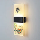 GobekUsa Acrylic Shade LED Square Wall Lamp for Home Decor