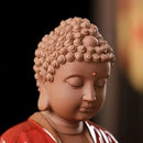 GobekUsa Ceramic Sakyamuni Buddha Statue 24cm - Chinese Style Decorative Ornament