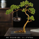 GobekUsa Enamel Pine Ornaments: Wealth-Attracting Chinese Style Home Decor & Housewarming Gift