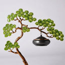 GobekUsa Enamel Pine Ornaments: Wealth-Attracting Chinese Style Home Decor & Housewarming Gift