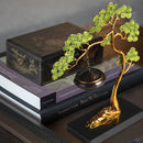 GobekUsa Enamel Pine Ornaments: Wealth-Attracting Chinese Style Home Decor & Housewarming Gift