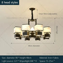 GobekUsa Chinese Zen Marble Chandelier for Living Room, Restaurant, and Bedroom