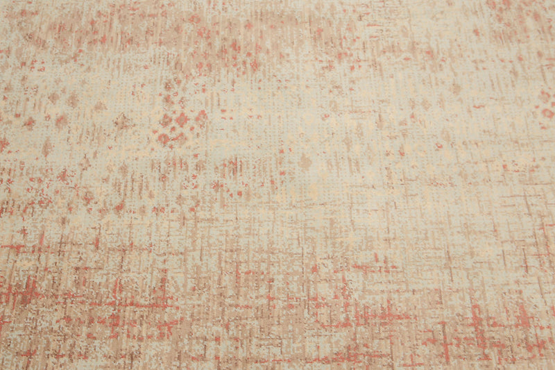 5'6" x 8' Hand Knotted Industrial Distress Glam 100% Wool Area rug Aqua