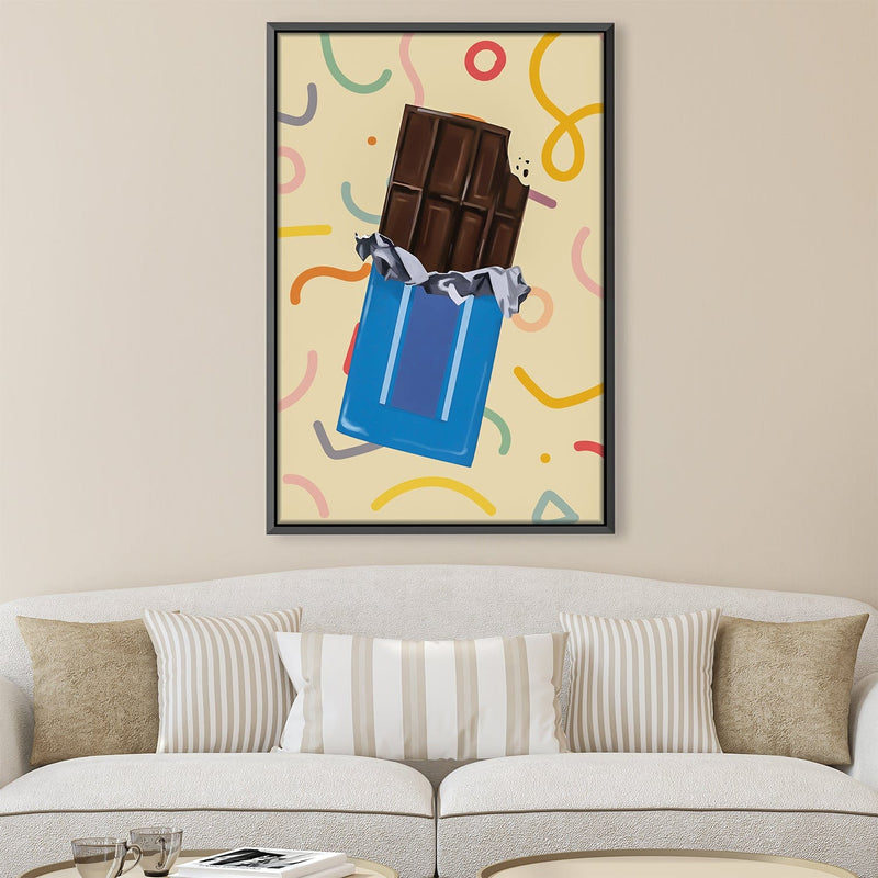 Chocolate Bite Canvas