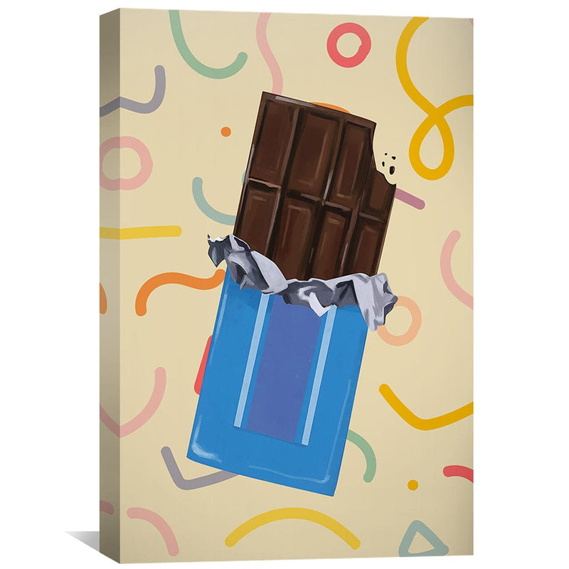 Chocolate Bite Canvas