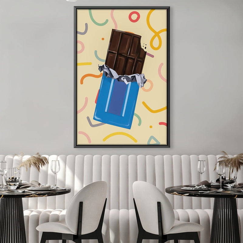 Chocolate Bite Canvas