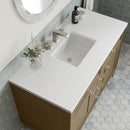 James Martin Chicago 48" Single Bathroom Vanity, Walnut Whisper