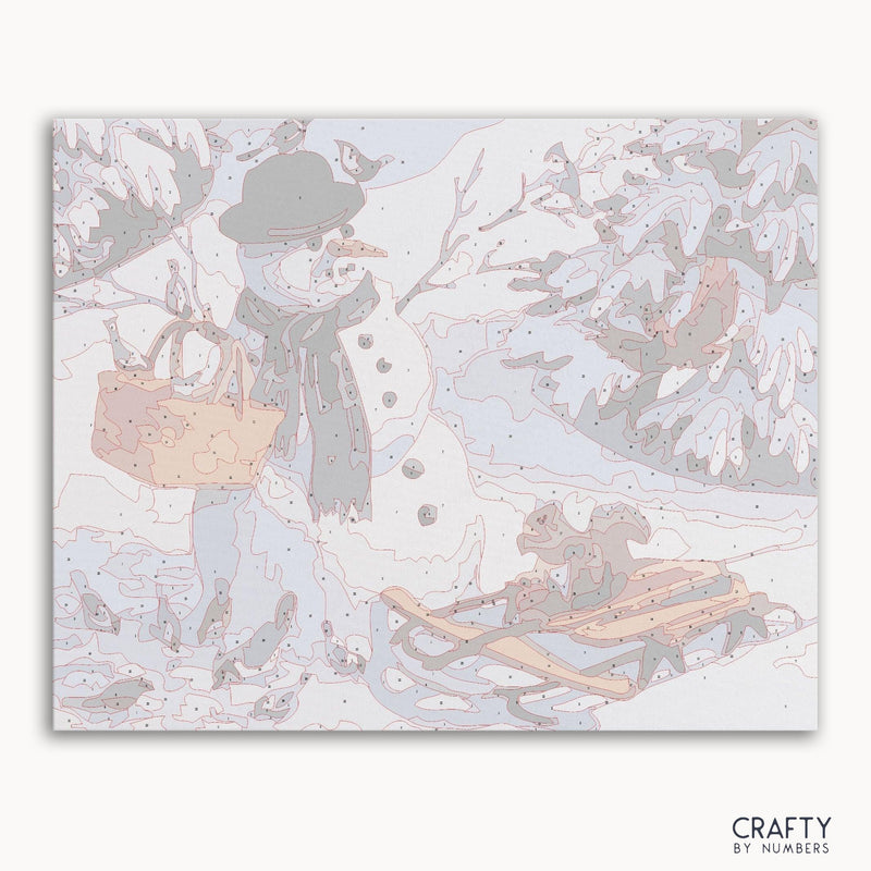 Christmas Gift Snowman