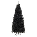 Pre-lit Christmas Halloween Tree with PVC Branch Tips and Warm White Lights by LJGDeals