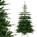 7 Feet Hinged Artificial Pre-lit Christmas Tree with 1303 Branch Tips by DirectDeals