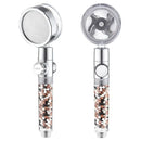 Chrome 360 rotating filter shower head bathroom water saving sprayer by Decorbites