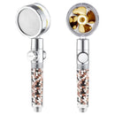 Chrome 360 rotating filter shower head bathroom water saving sprayer by Decorbites
