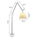 GobekUsa Adjustable Industrial Wall Light for Bedside, Study, Office, Living Room