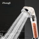 Chrome anion spa shower head high pressure water saving bathroom nozzle by Decorbites