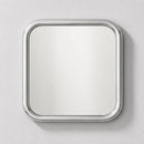 Chrome Bold Square Mirror