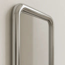Chrome Bold Square Mirror