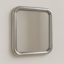 Chrome Bold Square Mirror