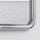Chrome Bold Square Mirror