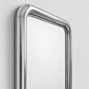 Chrome Bold Square Mirror