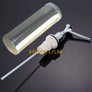 Chrome brass head stainless steel soap dispenser kitchen sink pump by Decorbites