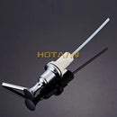 Chrome brass head stainless steel soap dispenser kitchen sink pump by Decorbites