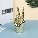 GobekUsa Hand Love Gesture Figurine Sculpture Home Desktop Decor
