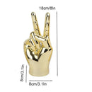 GobekUsa Hand Love Gesture Figurine Sculpture Home Desktop Decor