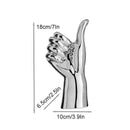 GobekUsa Hand Love Gesture Figurine Sculpture Home Desktop Decor