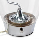 GobekUsa Gravitational Chrome LED Table Lamp for Bedroom Study & Work