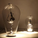GobekUsa Gravitational Chrome LED Table Lamp for Bedroom Study & Work