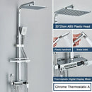 GobekUsa Digital Display Shower System with Thermostatic Control and Tub Spout