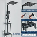 GobekUsa Digital Display Shower System with Thermostatic Control and Tub Spout