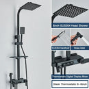 GobekUsa Digital Display Shower System with Thermostatic Control and Tub Spout