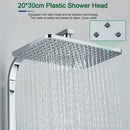 GobekUsa Digital Display Shower System with Thermostatic Control and Tub Spout