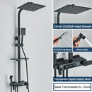 GobekUsa Digital Display Shower System with Thermostatic Control and Tub Spout