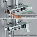 GobekUsa Digital Display Shower System with Thermostatic Control and Tub Spout