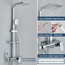 GobekUsa Digital Display Shower System with Thermostatic Control and Tub Spout