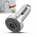 Chrome dual function sprayer head kitchen faucet spout replacement by Decorbites