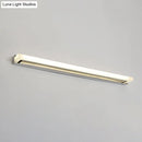 GobekUsa Chrome LED Bathroom Sconce Light with Modern Acrylic Design