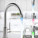 Chrome led faucet aerator – kitchen water saving light by Decorbites