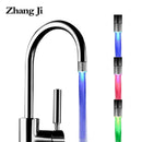 Chrome led faucet aerator – kitchen water saving light by Decorbites