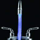 Chrome led water faucet aerator kitchen temperature light by Decorbites