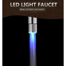Chrome led water faucet aerator kitchen temperature light by Decorbites