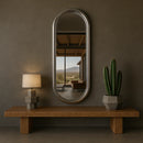 Chrome Pill Mirror