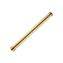 Chrome rectangular shower faucet extension tube bathroom brass threaded by Decorbites