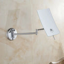 GobekUsa 3X Magnifying Wall Makeup Mirror for Bathroom with Folding Arm - Lady Square