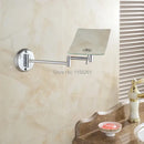GobekUsa 3X Magnifying Wall Makeup Mirror for Bathroom with Folding Arm - Lady Square