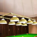 GobekUsa Stainless Steel Billiard Light - Stylish Country Bowl Game Room Ceiling Lamp